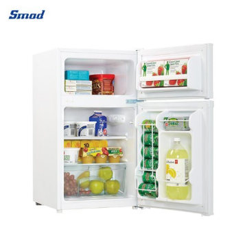 Smad 127L 4.5cuft Hotel Mini Double Door Refrigerator